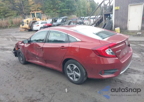 2019 Honda Civic Lx from USA, damaged, VIN 2HGFC2F67KH568447